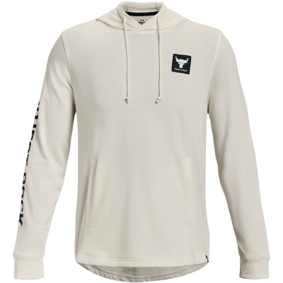 суичър,разпродажба,under,armour,мъжки,горнища,с,качулка,under,armour,project,rock,terry,hoodie,ivory,black