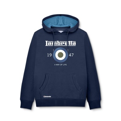 суичър,мъжки,горнища,с,качулка,lambretta,men,s,target,hoodie,navy