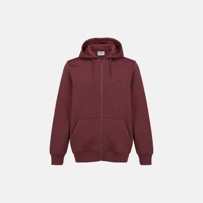 мъжки,суичър,мъжки,горнища,с,качулка,slazenger,full,zip,hoodie,mens,burgundy