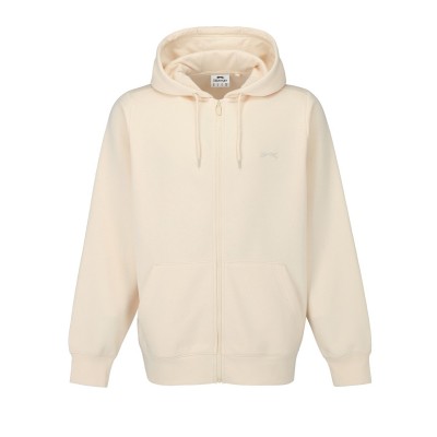 мъжки,суичър,мъжки,горнища,с,качулка,slazenger,full,zip,hoodie,mens,ecru