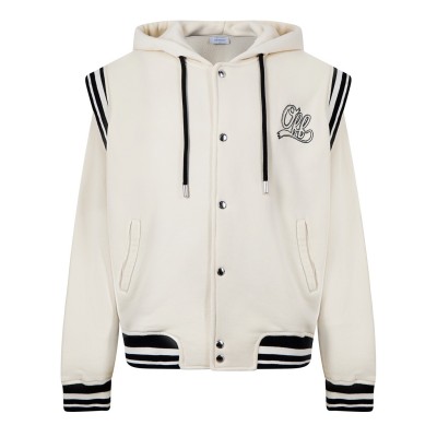 яке,облекла,на,разпродажба,мъжки,ежедневни,облекла,мъжки,горнища,с,качулка,off,white,men's,varsity,jacket,white
