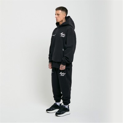 суичър,мъжки,горнища,с,качулка,madison,khol,time,fly,hoodie,black