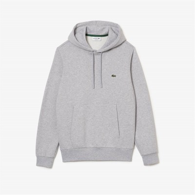 суичър,мъжки,ежедневни,облекла,lacoste,basic,fleece,hoodie,light,grey,cca