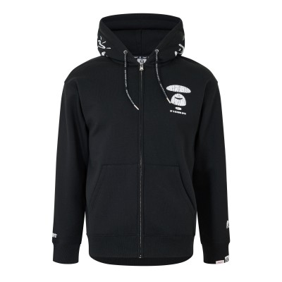 мъжки,горнища,с,качулка,aape,unvs,zip,hd,sn54,black