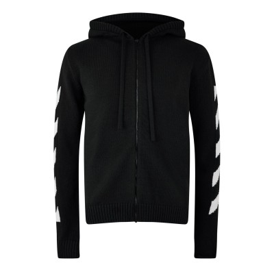 суичър,облекла,на,разпродажба,мъжки,ежедневни,облекла,мъжки,горнища,с,качулка,off,white,men's,zip,hoodie,black,white