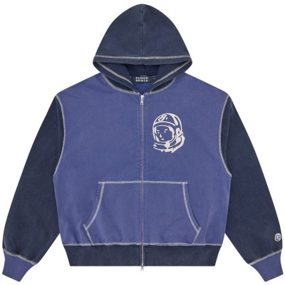суичър,облекла,на,разпродажба,мъжки,ежедневни,облекла,мъжки,горнища,с,качулка,billionaire,boys,club,men's,college,zip,hoodie,indigo
