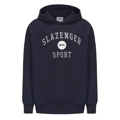 мъжки,суичър,мъжки,горнища,с,качулка,slazenger,fleece,large,logo,hoodie,mens,navy