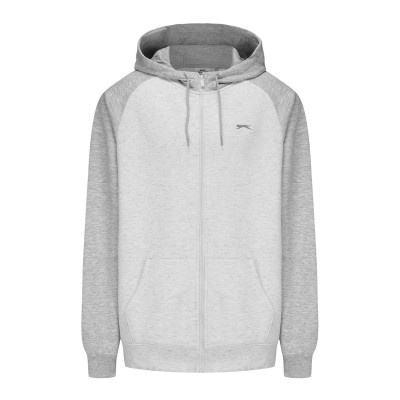 суичър,промоция,на,зимни,облекла,мъжки,горнища,с,качулка,slazenger,contrast,full,zip,hoody,men,ice,grey