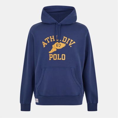 суичър,мъжки,ежедневни,облекла,мъжки,горнища,с,качулка,polo,ralph,lauren,men's,over,the,head,hoodie,rustic,navy