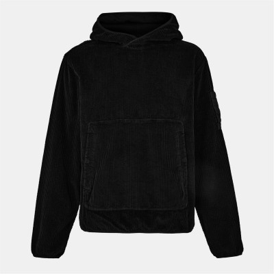 суичър,мъжки,ежедневни,облекла,мъжки,горнища,с,качулка,cp,company,men's,over,the,head,hoodie,black,999