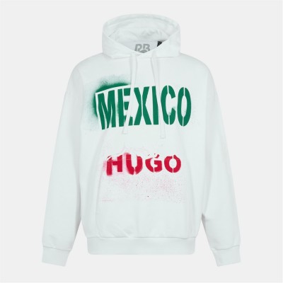 мъжки,ежедневни,облекла,мъжки,горнища,с,качулка,hugo,hugo,mexico02,rb24,sn99,white