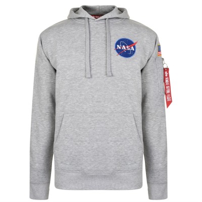 блуза,мъжки,ежедневни,облекла,мъжки,горнища,с,качулка,alpha,industries,hooded,sweatshirt,grey,heather