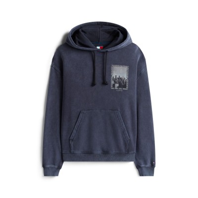 мъжки,ежедневни,облекла,мъжки,горнища,с,качулка,tommy,jeans,tj,photo,city,oth,sn54,black