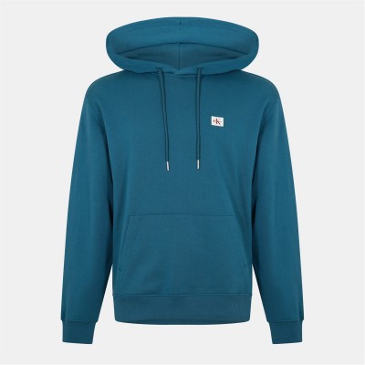 суичър,мъжки,ежедневни,облекла,мъжки,горнища,с,качулка,calvin,klein,jeans,men's,ckj,woven,over,the,head,hoodie,navy,teal