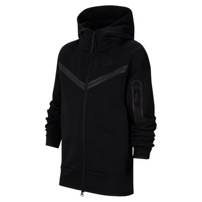 детски,суичър,детски,горнища,с,качулка,детски,облекла,nike,sportswear,tech,fleece,big,kids',(boys'),full,zip,hoodie,black,black