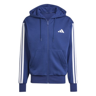 мъжки,суичър,разпродажба,adidas,мъжки,горнища,с,качулка,adidas,essentials,fleece,3,stripes,full,zip,hoodie,mens,navy,white