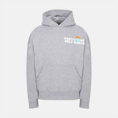 суичър,мъжки,ежедневни,облекла,мъжки,горнища,с,качулка,pretty,boy,ugly,world,men's,fire,hoodie,grey,bitcoin