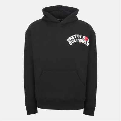 суичър,мъжки,ежедневни,облекла,мъжки,горнища,с,качулка,pretty,boy,ugly,world,men's,fire,hoodie,black,bomb