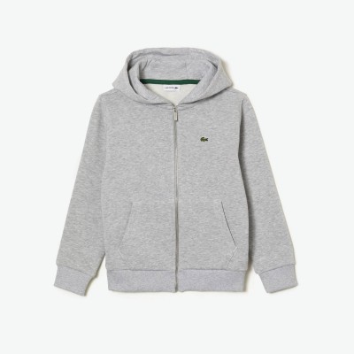 суичър,lacoste,boys,basic,full,zip,hoodie,grey,marl,09