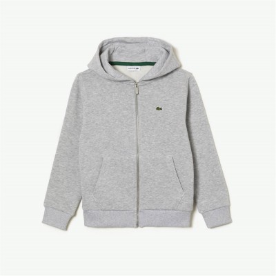 детски,суичър,промоция,на,зимни,облекла,детски,облекла,lacoste,junior,boys,basic,zip,hoodie,grey