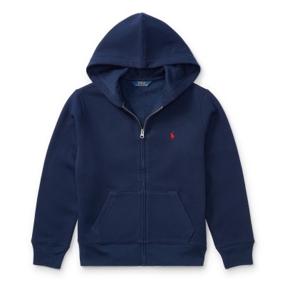 суичър,промоция,на,зимни,облекла,детски,облекла,polo,ralph,lauren,boy's,logo,full,zip,hoodie,cruise,navy