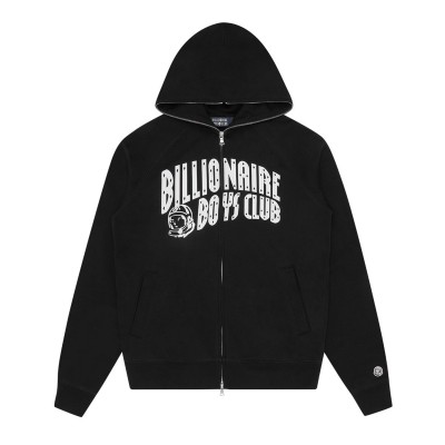 суичър,мъжки,горнища,с,качулка,billionaire,boys,club,men,s,classic,arch,zip,hoodie,black