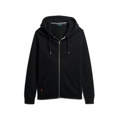 суичър,мъжки,ежедневни,облекла,мъжки,горнища,с,качулка,superdry,basic,zip,hoodie,black,02a