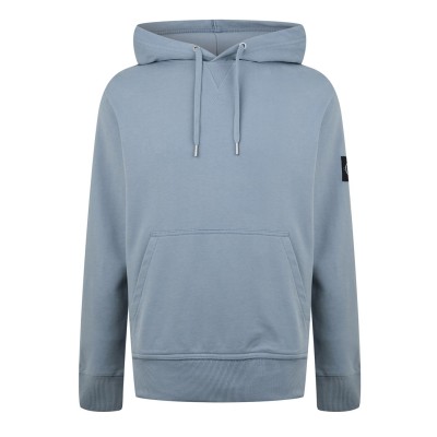суичър,мъжки,ежедневни,облекла,мъжки,горнища,с,качулка,calvin,klein,jeans,badge,hoodie,overcast,grey