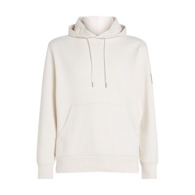 суичър,мъжки,ежедневни,облекла,мъжки,горнища,с,качулка,calvin,klein,jeans,badge,hoodie,ivory