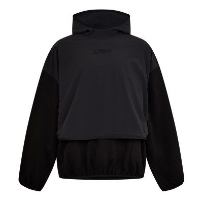 суичър,мъжки,ежедневни,облекла,мъжки,горнища,с,качулка,fear,of,god,essentials,men's,overhead,hoodie,black