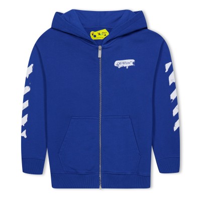 суичър,детски,3/4,панталони,off,white,kids,paint,graphic,zip,hoodie,blue,wht,4501