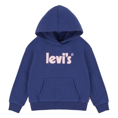 промоция,на,зимни,облекла,levis,logo,over,the,head,hoodie,juniors,twilight,blue
