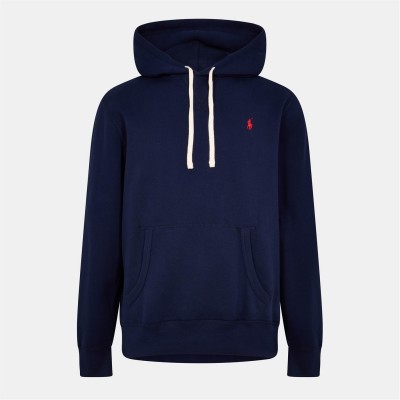 суичър,мъжки,ежедневни,облекла,мъжки,горнища,с,качулка,polo,ralph,lauren,fleece,pull,on,hoodie,cruise,navy