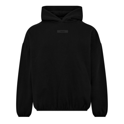 суичър,мъжки,ежедневни,облекла,мъжки,горнища,с,качулка,fear,of,god,essentials,logo,tab,cotton,hoodie,black