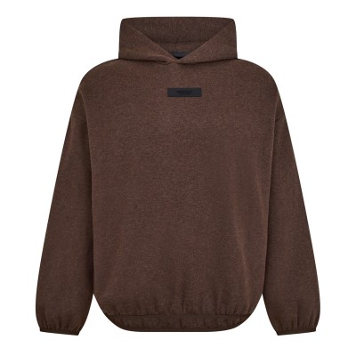 суичър,мъжки,ежедневни,облекла,мъжки,горнища,с,качулка,fear,of,god,essentials,logo,tab,cotton,hoodie,heather,wood