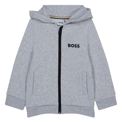 суичър,промоция,на,зимни,облекла,детски,облекла,boss,boys',small,logo,full,zip,hoodie,grey,a32