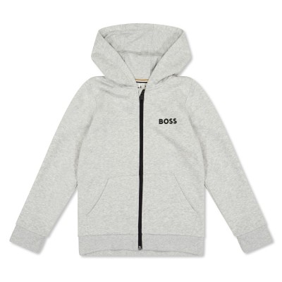 boss,kids,small,logo,full,zip,hoodie,grey,a32