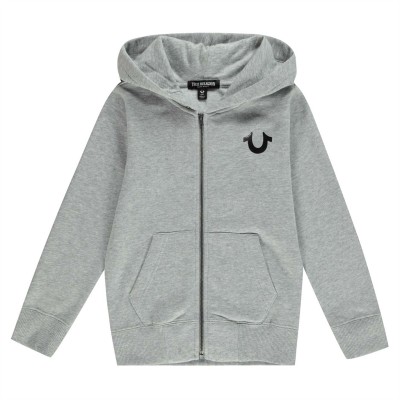 детски,суичър,детски,облекла,true,religion,horseshoe,zip,hoodie,junior,boys,grey