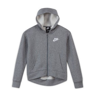 детски,суичър,детски,горнища,с,качулка,nike,sportswear,club,fleece,big,kids',(girls'),full,zip,hoodie,carbon,heather,
