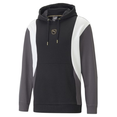 суичър,разпродажба,puma,мъжки,горнища,с,качулка,puma,top,hoody,black,grey