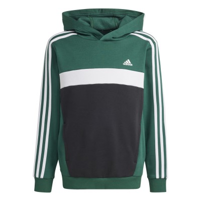 юношески,суичър,детски,горнища,с,качулка,adidas,tiberio,3,stripes,colourblock,hoodie,juniors,collegiate,gree