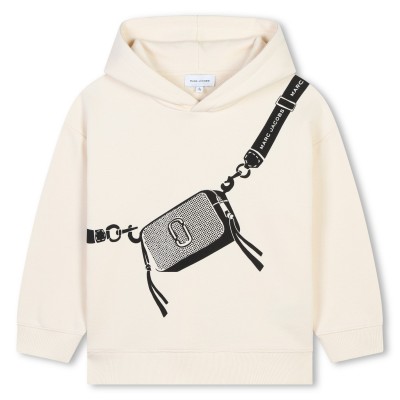 юношески,суичър,детски,облекла,marc,jacobs,logo,bag,hoodie,juniors,cream,22a