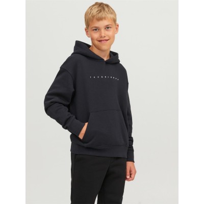 суичър,детски,горнища,с,качулка,jack,and,jones,star,hoodie,jn00,black
