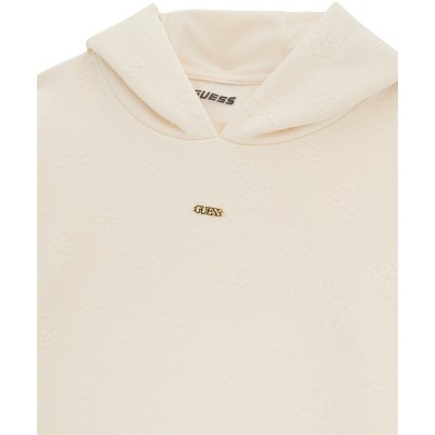 суичър,детски,облекла,guess,guess,logo,hoodie,jn53,peony,wht,f0ep