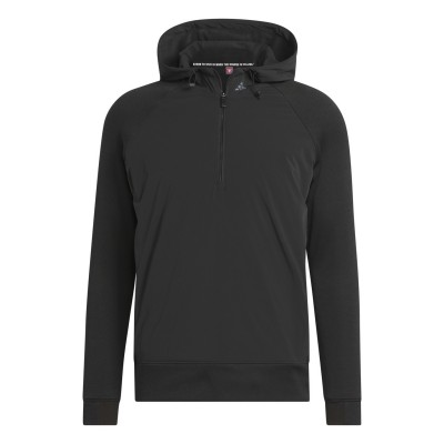 суичър,разпродажба,adidas,мъжки,горнища,с,качулка,мъжко,фитнес,облекло,adidas,ultimate365,tour,frostguard,padded,hoodie,black