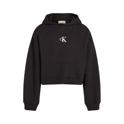 суичър,детски,облекла,calvin,klein,jeans,ckj,boxy,hoodie,jn53,ck,black,beh