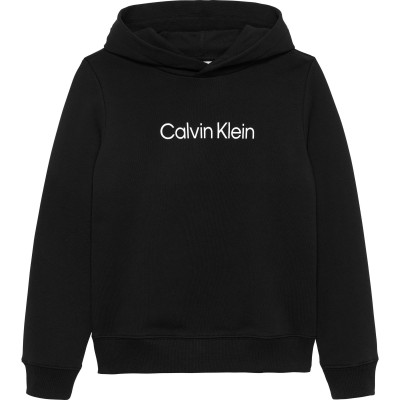 суичър,мъжко,фитнес,облекло,calvin,klein,jeans,kids,inst,logo,pull,over,hoodie,ck,black,beh