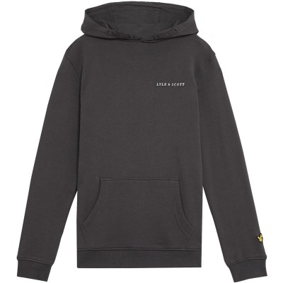 юношески,суичър,детски,облекла,lyle,and,scott,script,hoodie,juniors,w635,gunmetal