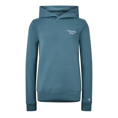 промоция,на,зимни,облекла,calvin,klein,jeans,stack,logo,hoodie,goblin,blue