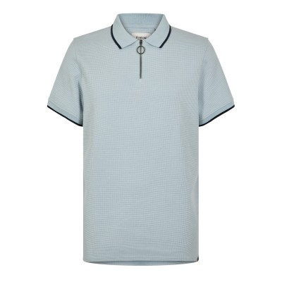 мъжка,блуза,с,яка,мъжки,блузи,с,яка,firetrap,waffle,polo,shirt,mens,blue